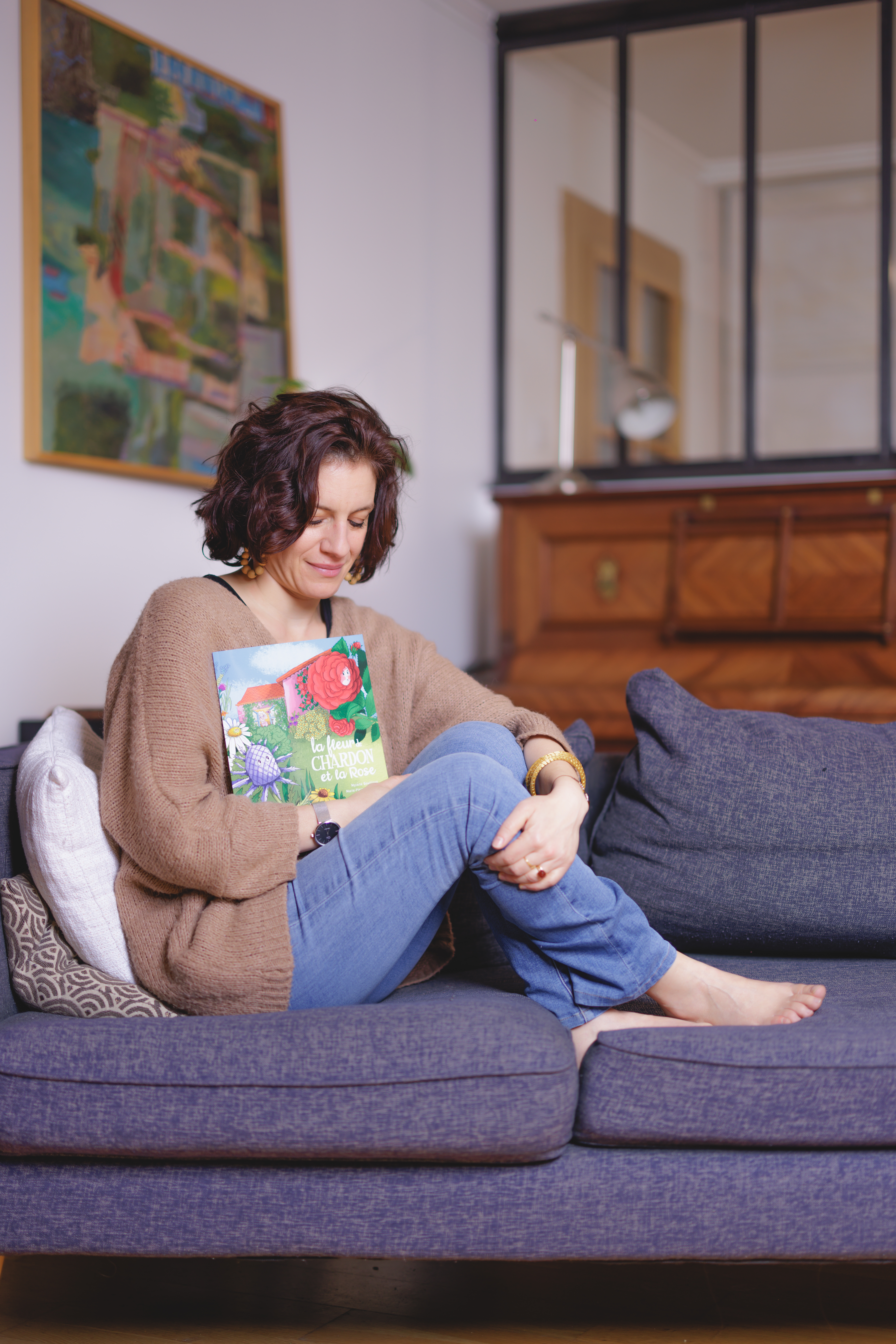 Portrait de Mylène Bouilloux auteur de livres pour enfants